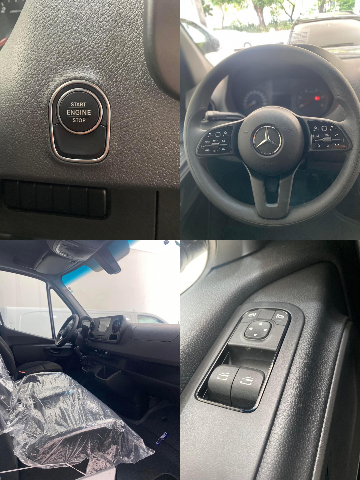 Mercedes Benz Sprinter 417 Extra Longa 2024-2025 Furgão de Carga