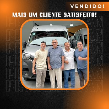 Chave entregue, sonhos realizados - Renault Master L3H2 - Zero Km - 2024