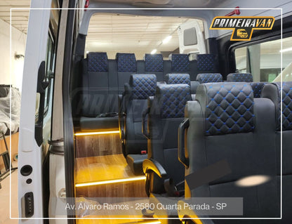 Sprinter 417 Escolar - 24 Lugares - LED, Patamar, Ar Condicionado Frontal e Traseiro - Zero Km - 2024/2025 A Partir de R$ 299.900,00