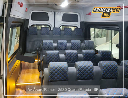 Sprinter 417 Escolar - 24 Lugares - LED, Patamar, Ar Condicionado Frontal e Traseiro - Zero Km - 2024/2025 A Partir de R$ 299.900,00