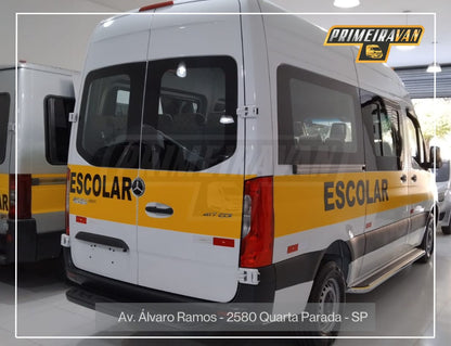 Sprinter 417 Escolar - 24 Lugares - LED, Patamar, Ar Condicionado Frontal e Traseiro - Zero Km - 2024/2025 A Partir de R$ 299.900,00