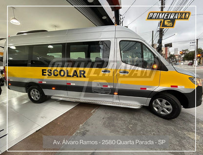 Sprinter 417 Escolar - 28 Lugares - LED, Patamar, Ar Condicionado Frontal e Traseiro - A Partir de R$335.900,00