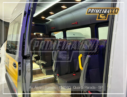 Sprinter 417 Escolar - 28 Lugares - LED, Patamar, Ar Condicionado Frontal e Traseiro - A Partir de R$335.900,00