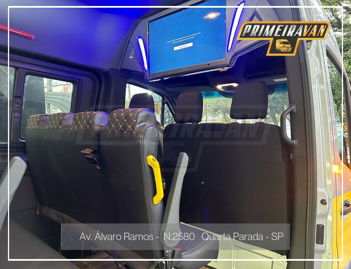 Sprinter 417 Escolar - 28 Lugares - LED, Patamar, Ar Condicionado Frontal e Traseiro - A Partir de R$335.900,00