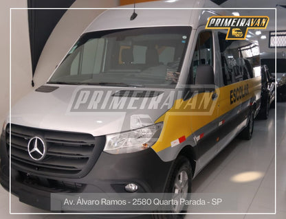 Sprinter 417 Escolar - 28 Lugares - LED, Patamar, Ar Condicionado Frontal e Traseiro - A Partir de R$335.900,00