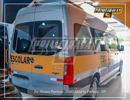 Sprinter 417 Escolar - 28 Lugares - LED, Patamar, Ar Condicionado Frontal e Traseiro - A Partir de R$335.900,00