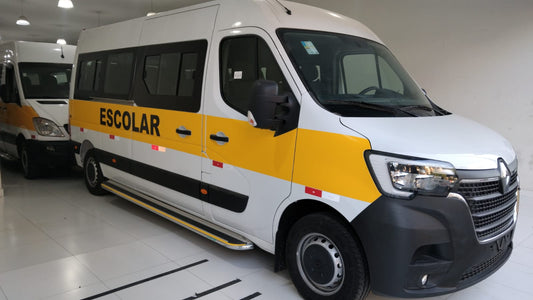 Renault Master Escolar - 20 ou 24 Lugares - Zero Km - 2025 - A partir de R$309.900,00