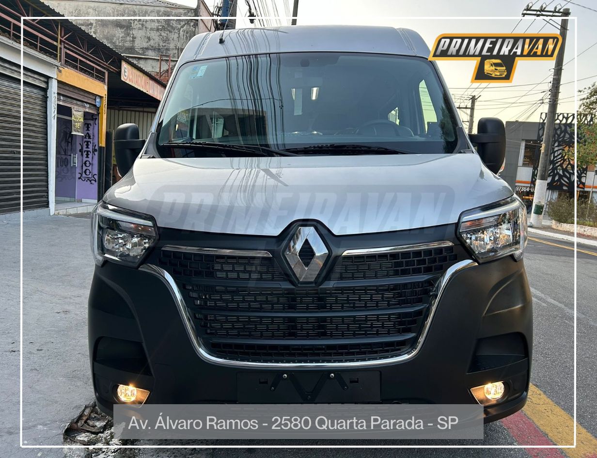 Renault Master Escolar - 20 ou 24 Lugares - Zero Km - 2025 - A partir de R$295.900,00