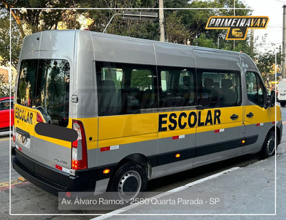 Renault Master Escolar - 20 ou 24 Lugares - Zero Km - 2025 - A partir de R$295.900,00